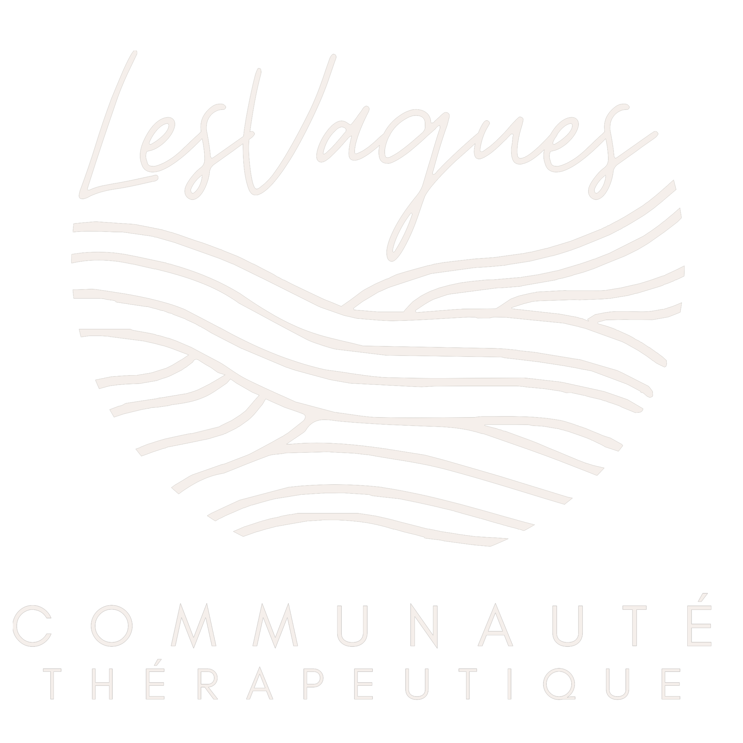 Logo Vagues 1 beige
